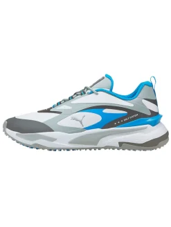 Puma Gs-Fast Golf Shoes - Puma White/Quarry/Ocean Dive