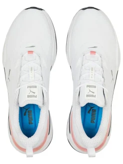 Puma Gs-Fast Golf Shoes - Puma White/Navy Blazer/Flamingo Pink