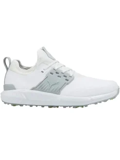 Puma Ignite Articulate Wide Golf Shoes - Puma White/High Rise