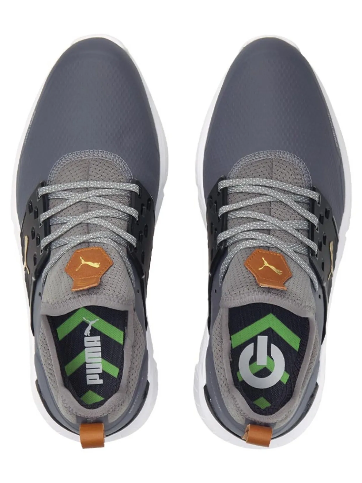 Puma Ignite Articulate Wide Golf Shoes - Puma Black/Quiet Shade