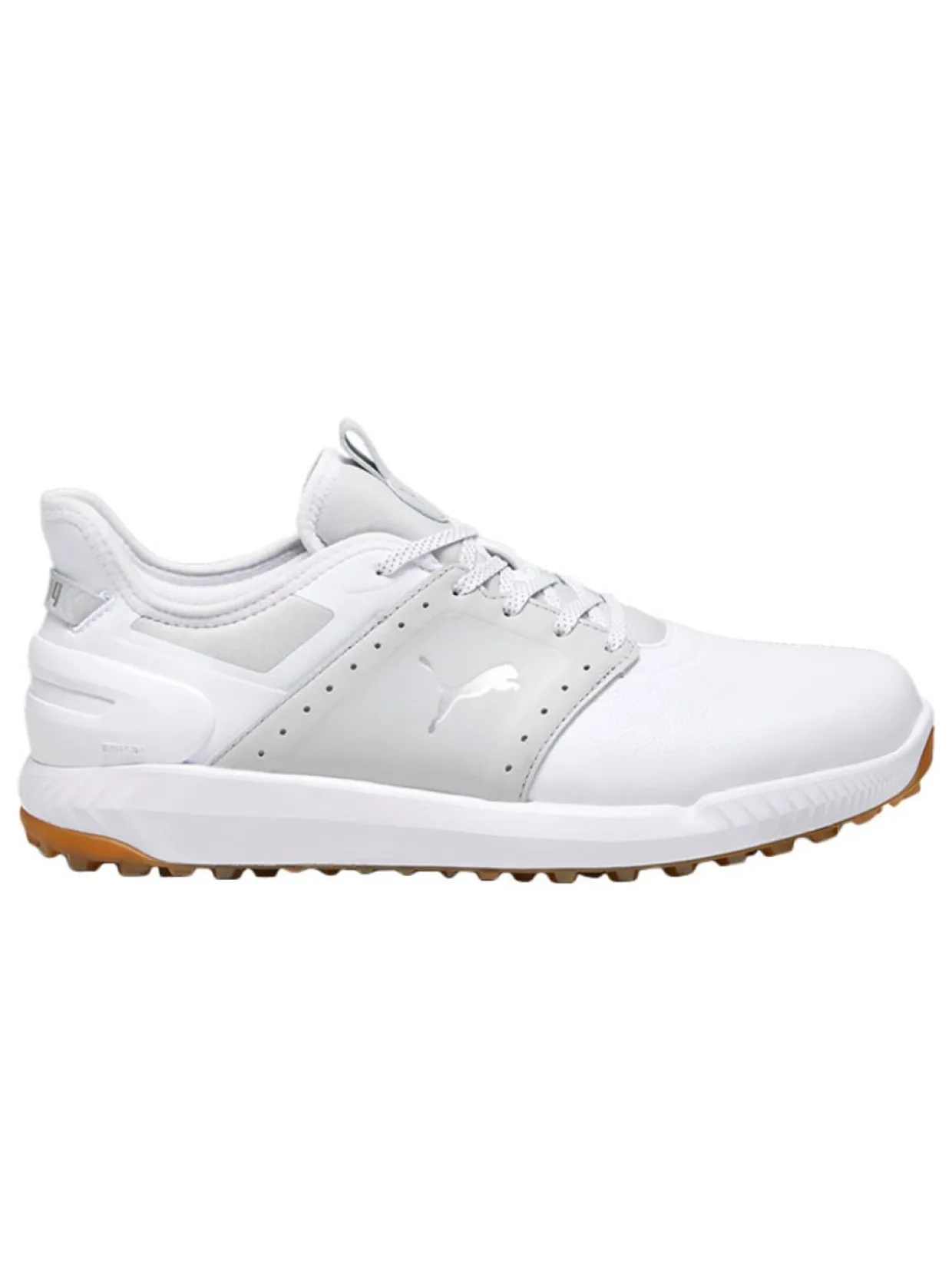 Puma Ignite Elevate Crafted Golf Shoes - Puma White/Ash Grey