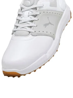 Puma Ignite Elevate Crafted Golf Shoes - Puma White/Ash Grey