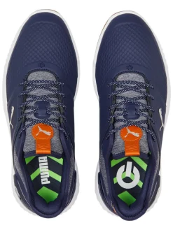 Puma Ignite Elevate Wide Golf Shoes - Puma Navy/Puma Silver