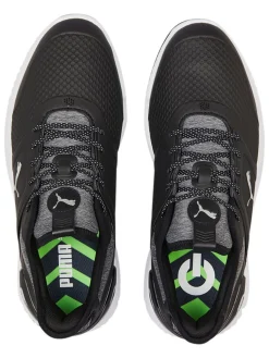 Puma Ignite Elevate Wide Golf Shoes - Puma Black/Puma Silver