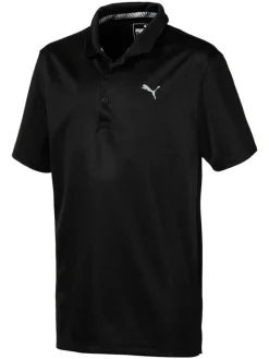 Puma Jr Boys Essential Polo - Puma Black