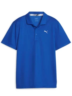 Puma Jr Boys Essential Polo - Festive Blue