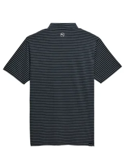 Puma Jr Boy'S Mattr Tucker Golf Polo - Navy Blazer/White Glow