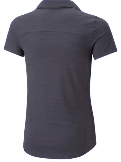 Puma Jr Girl'S Cloudspun Coast Golf Polo - Navy Blazer Heather