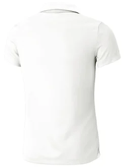 Puma Jr Girls Essential Golf Polo - Bright White