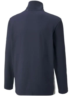 Puma Junior Boys Gamer 1/4 Zip - Navy Blazer