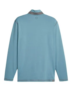 Puma Lightweight 1/4 Zip - Bold Blue/Slate Sky