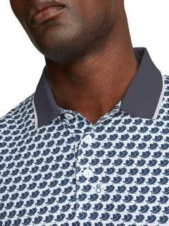 Puma Mattr Love/H8 Golf Polo - Bright White/Navy Blazer