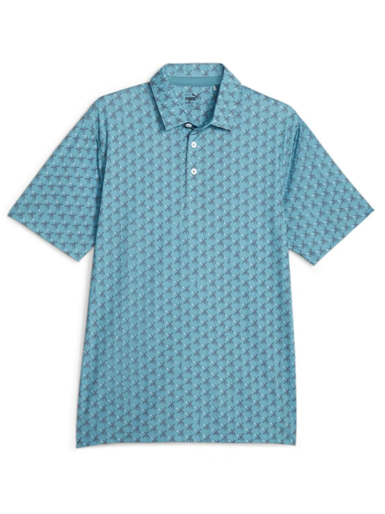Puma Mattr Palms Polo - Bold Blue/Slate Sky