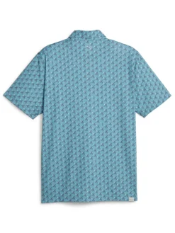 Puma Mattr Palms Polo - Bold Blue/Slate Sky