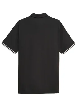 Puma Mattr Track Golf Polo - Black/Eucalyptus Heather