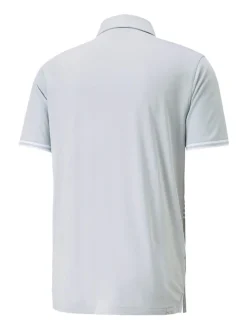 Puma Mattr Track Golf Polo - High Rise/Quiet Shade Heather