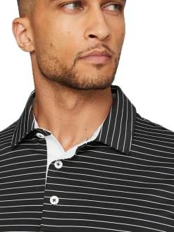 Puma Mattr Tucker Polo - Puma Black/White Glow