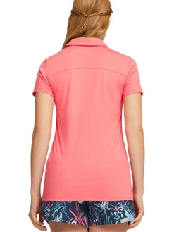 Puma Women'S Cloudspun Coast Golf Polo - Loveable Heather