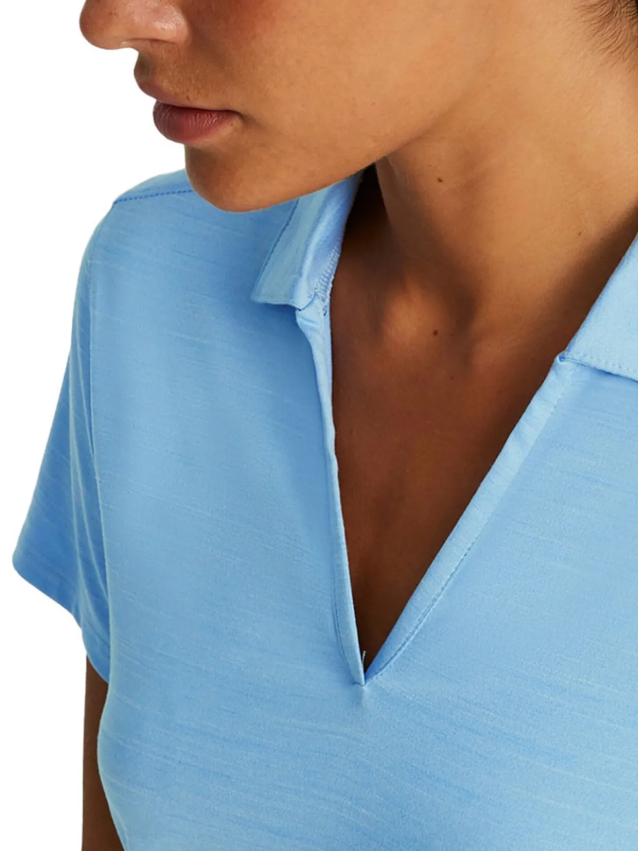 Puma Women'S Cloudspun Coast Golf Polo - Day Dream Heather