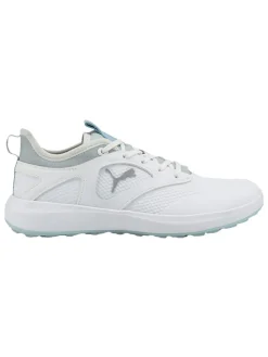 Puma Women'S Ignite Malibu Golf Shoes - Puma White/Puma Silver/Lucite