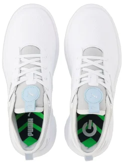 Puma Women'S Ignite Malibu Golf Shoes - Puma White/Puma Silver/Lucite