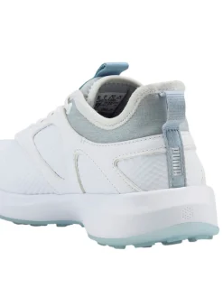 Puma Women'S Ignite Malibu Golf Shoes - Puma White/Puma Silver/Lucite