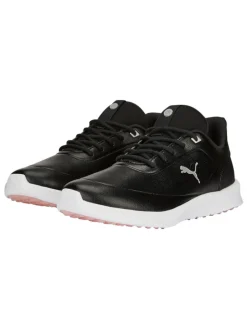 Puma Women'S Laguna Fusion Wp Golf Shoes - Puma Black/Rose Dust