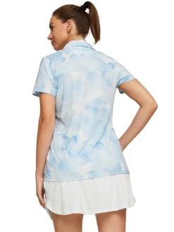 Puma Women'S Mattr Cloudy Golf Polo - Day Dream