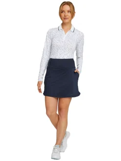 Puma Women'S Pwrmesh Golf Skort - Navy Blazer