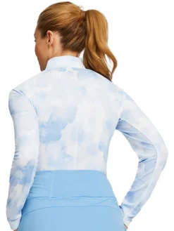 Puma Women'S Youv Cloud Golf 1/4 Zip - Day Dream