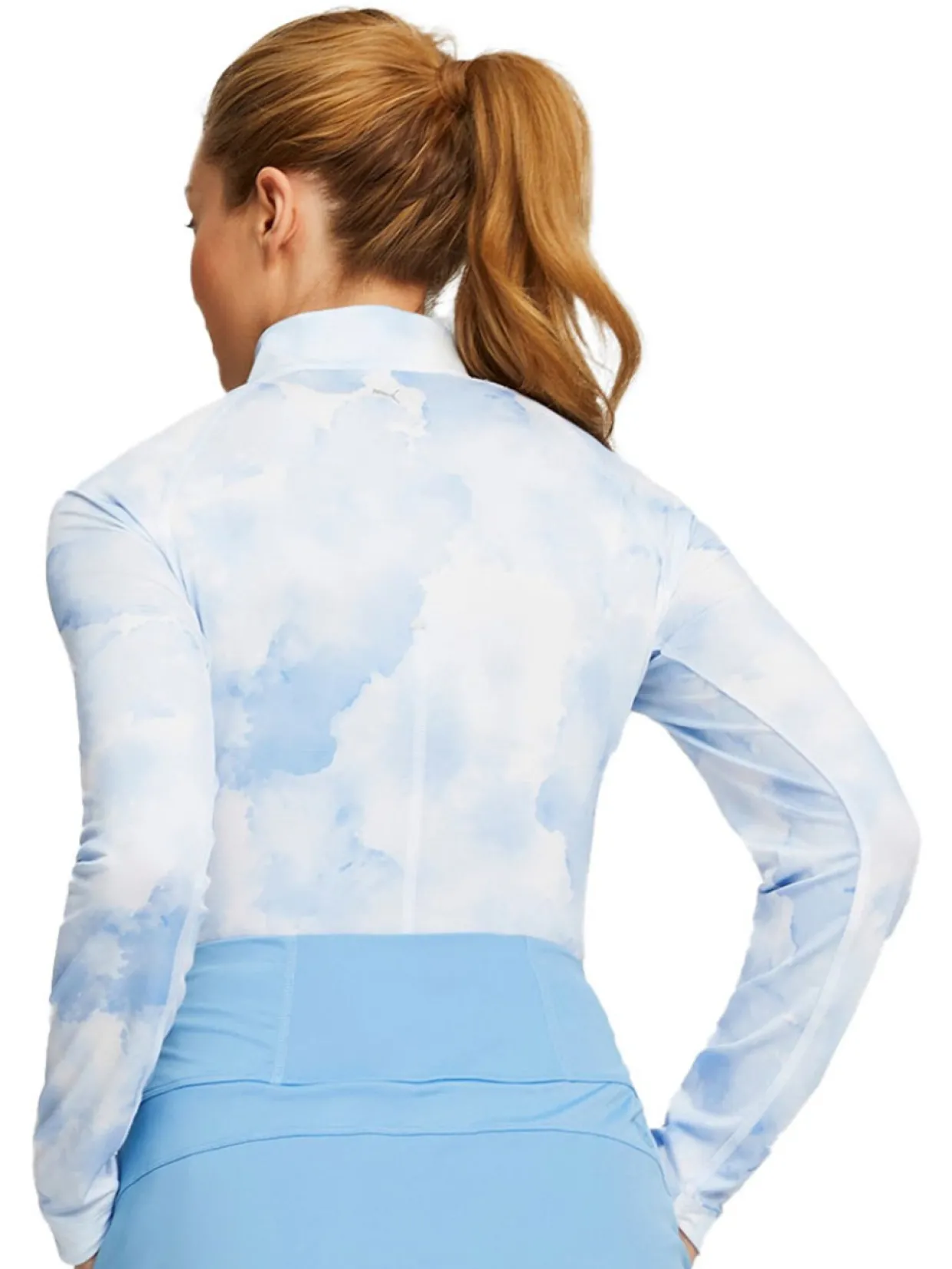 Puma Women'S Youv Cloud Golf 1/4 Zip - Day Dream