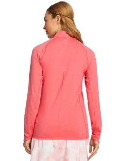 Puma Women'S Youv Golf 1/4 Zip - Loveable Heather