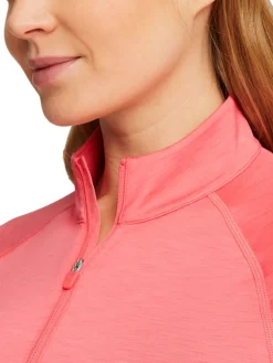 Puma Women'S Youv Golf 1/4 Zip - Loveable Heather