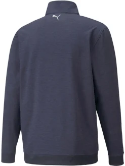 Puma X Arnold Palmer Cloudspun Castle Quarter-Zip - Navy Blazer Heather