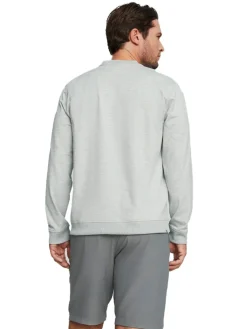 Puma X Arnold Palmer Cloudspun V-Neck Sweater - High Rise Heather
