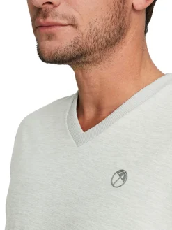 Puma X Arnold Palmer Cloudspun V-Neck Sweater - High Rise Heather