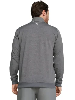 Puma X Arnold Palmer Cloudspun Castle Quarter-Zip - Quiet Shade Heather