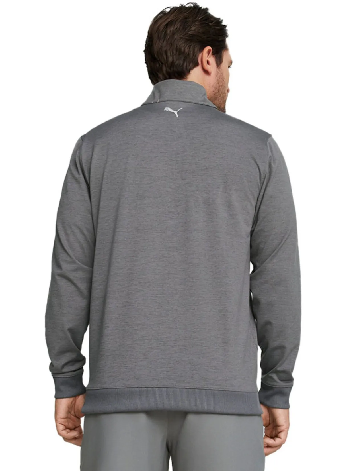 Puma X Arnold Palmer Cloudspun Castle Quarter-Zip - Quiet Shade Heather
