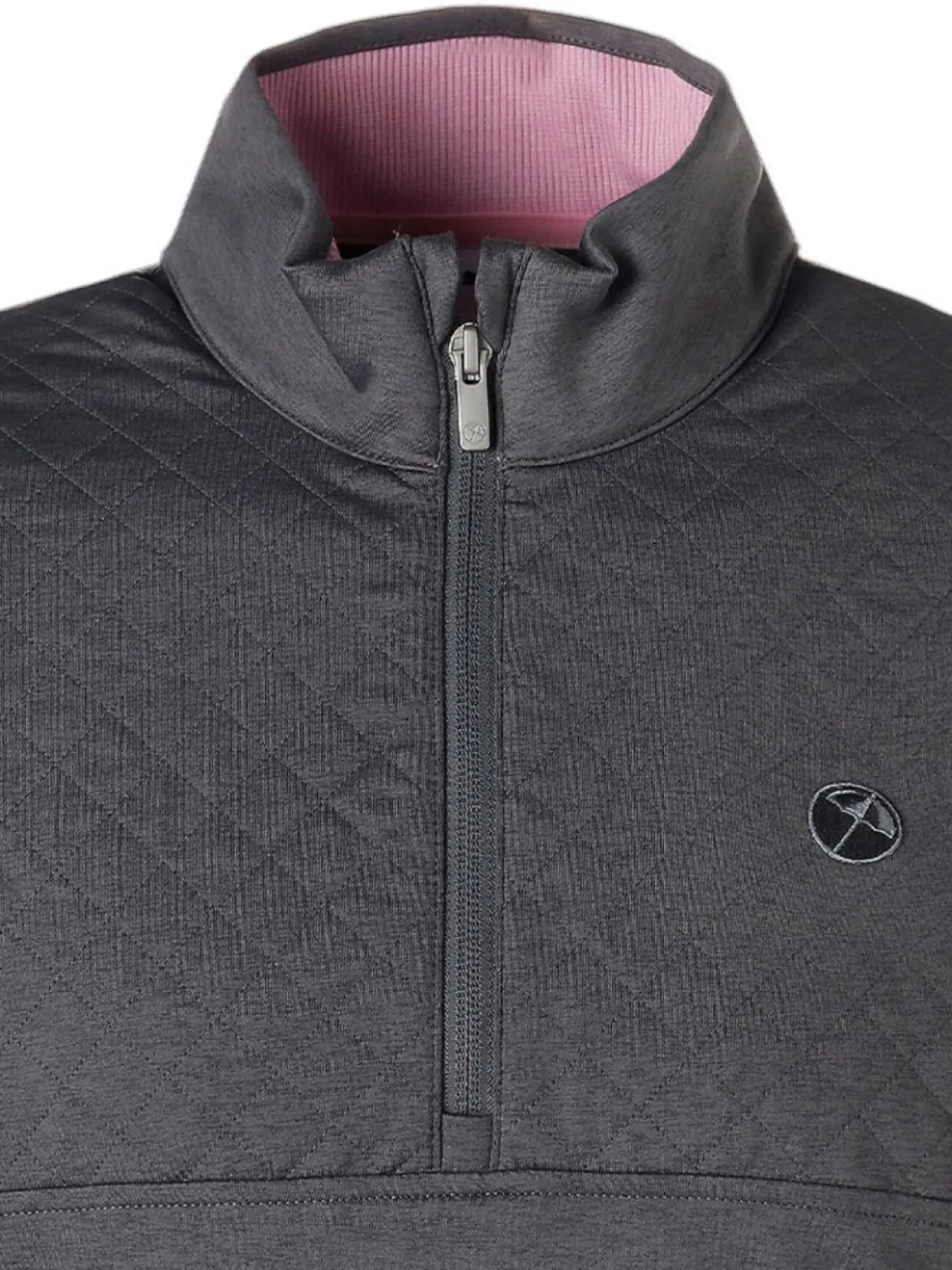 Puma X Arnold Palmer Cloudspun Castle Quarter-Zip - Quiet Shade Heather