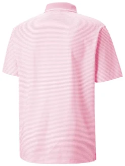 Puma X Arnold Palmer Mattr Traditions Polo - Pale Pink/Bright White