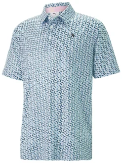 Puma X Arnold Palmer Mattr Sixty Two Polo - Navy Blazer