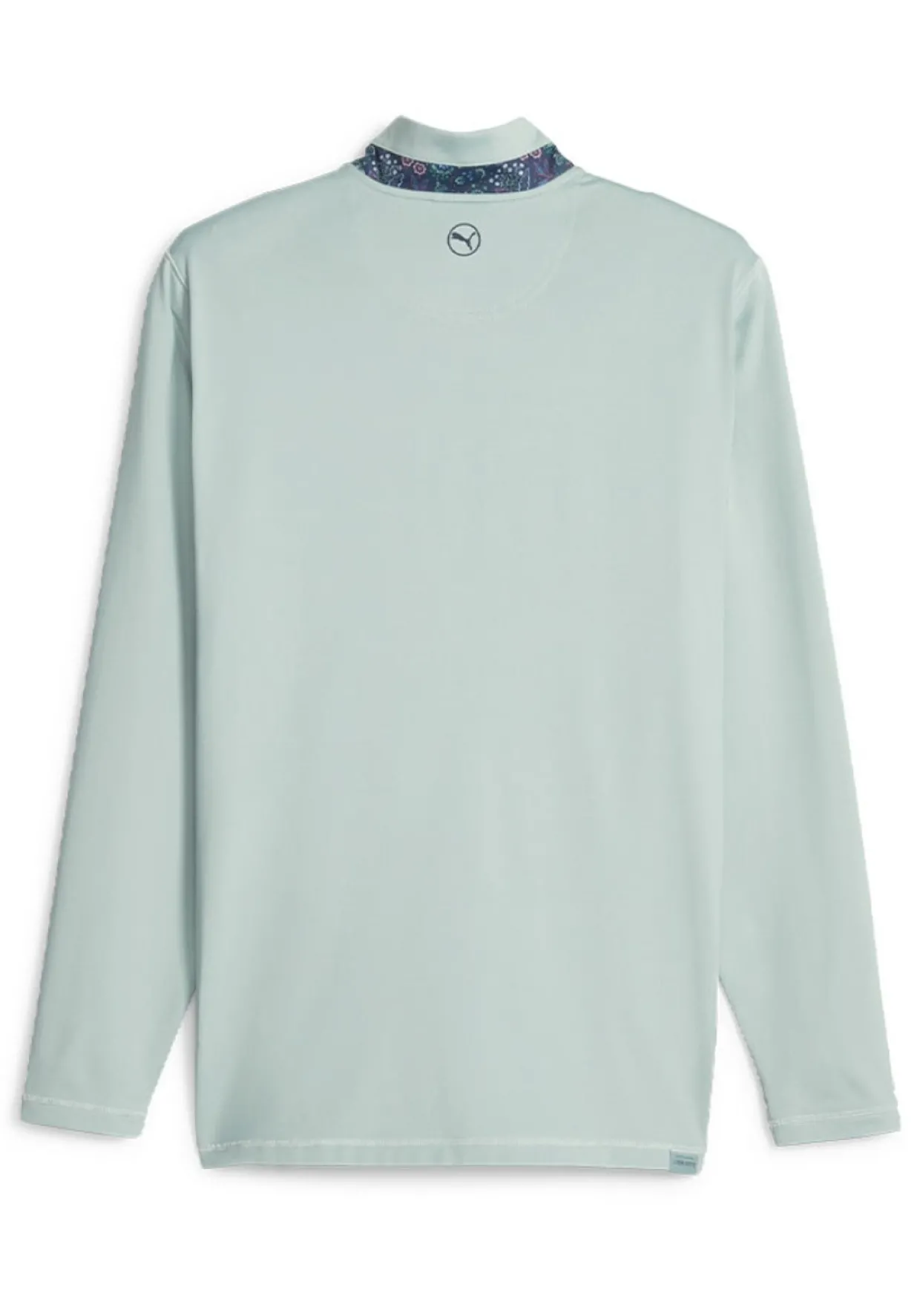 Puma X Liberty 1/4 Zip - Green Fog/Navy Blazer