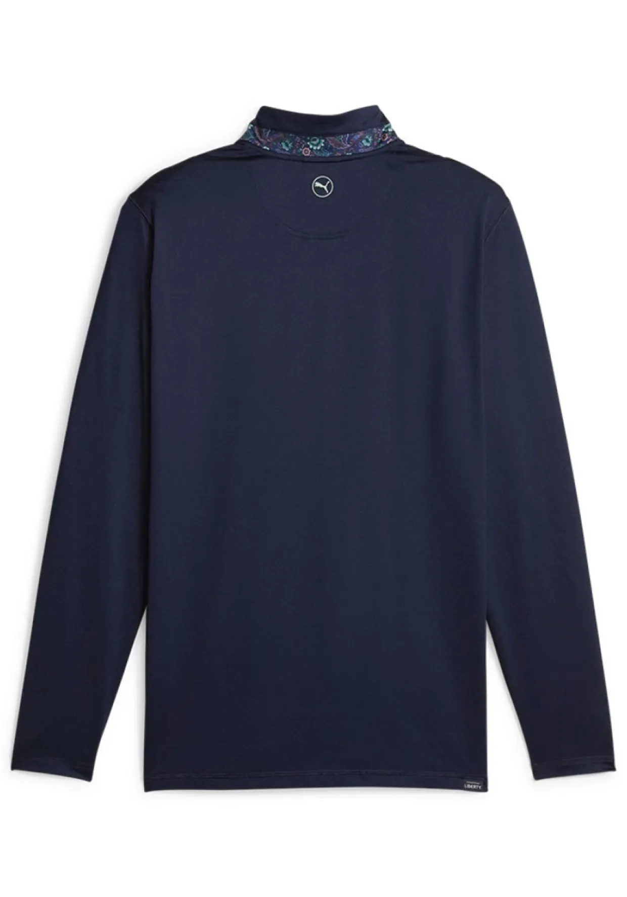 Puma X Liberty 1/4 Zip - Navy Blazer/Green Fog