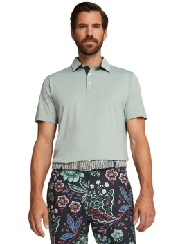 Puma X Liberty Solid Polo - Navy Blazer/Green Fog