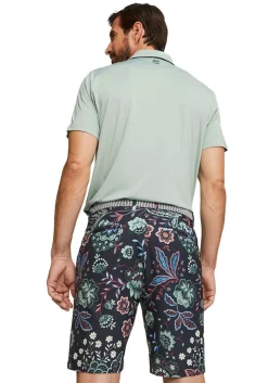 Puma X Liberty Solid Polo - Navy Blazer/Green Fog