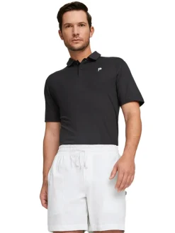 Puma X Palm Tree Crew Golf Polo - Puma Black