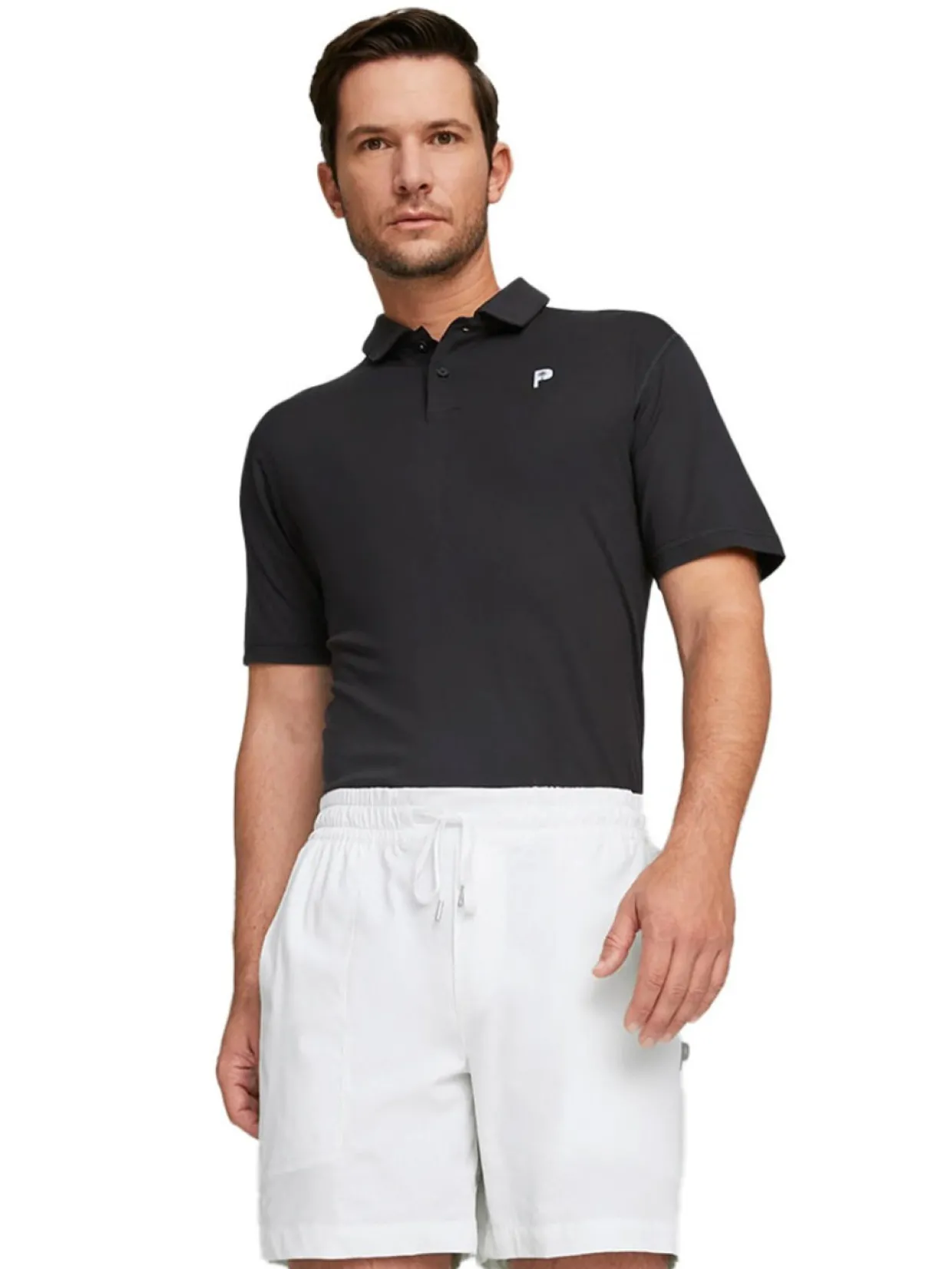 Puma X Palm Tree Crew Golf Polo - Puma Black