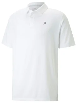 Puma X Palm Tree Crew Golf Polo - Bright White