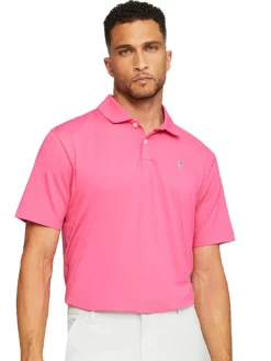 Puma X Palm Tree Crew Golf Polo - Charming Pink