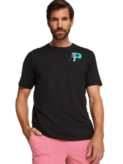 Puma X Palm Tree Crew Graphic Tee - Puma Black